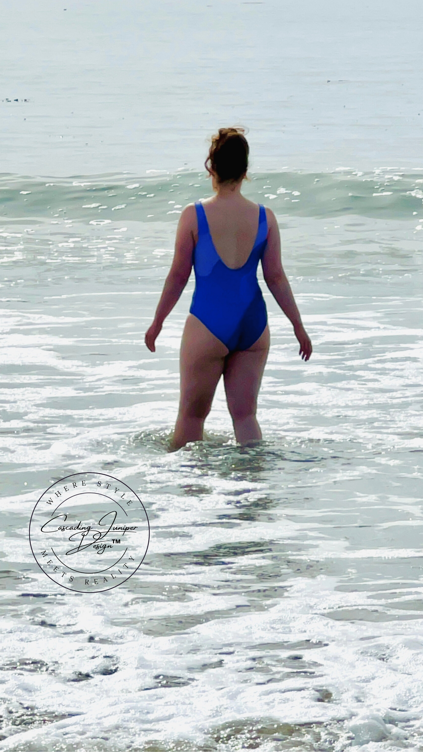 Purple Dream Women's One-Piece Swimsuit, Ethically Made, UPF 50+