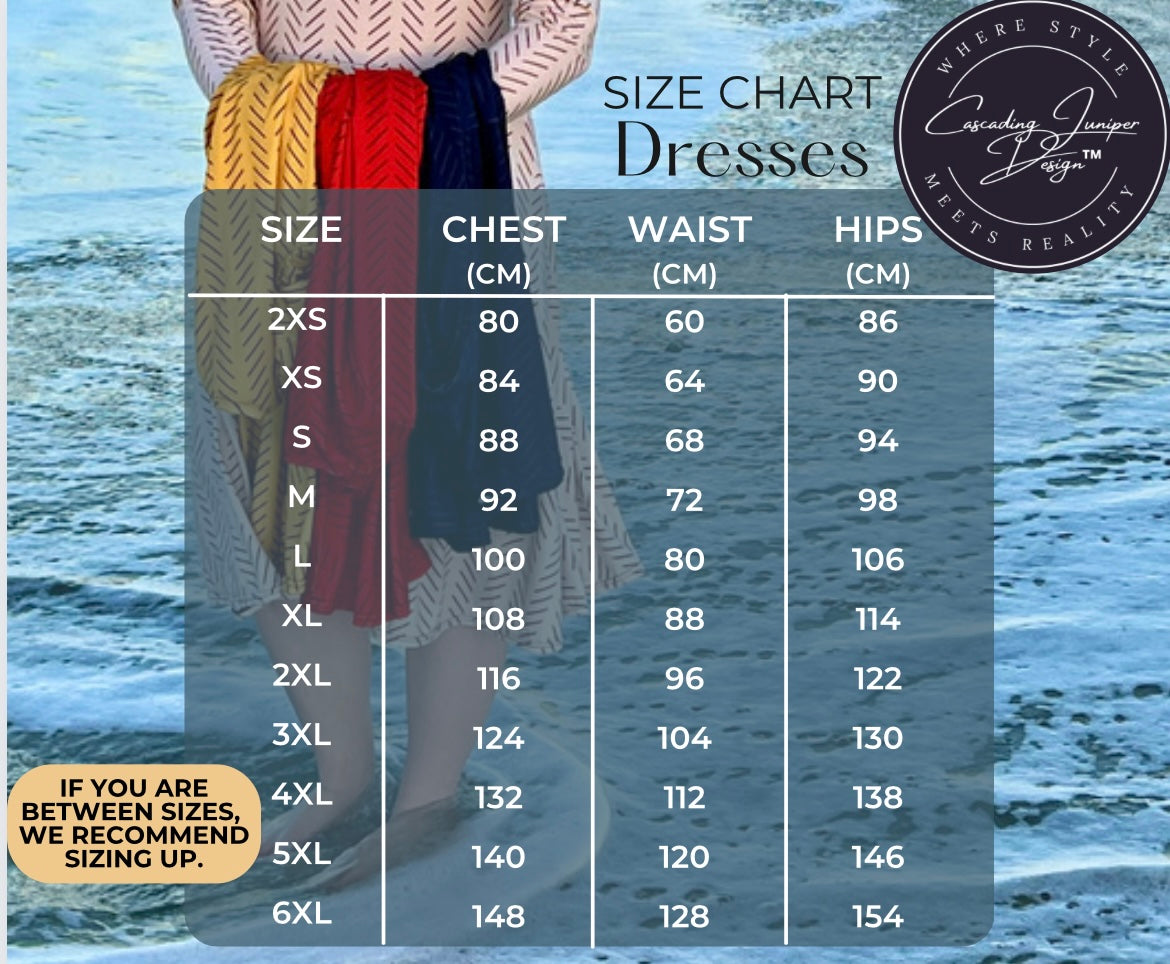 Berry Patterned Dress, Ethically Made