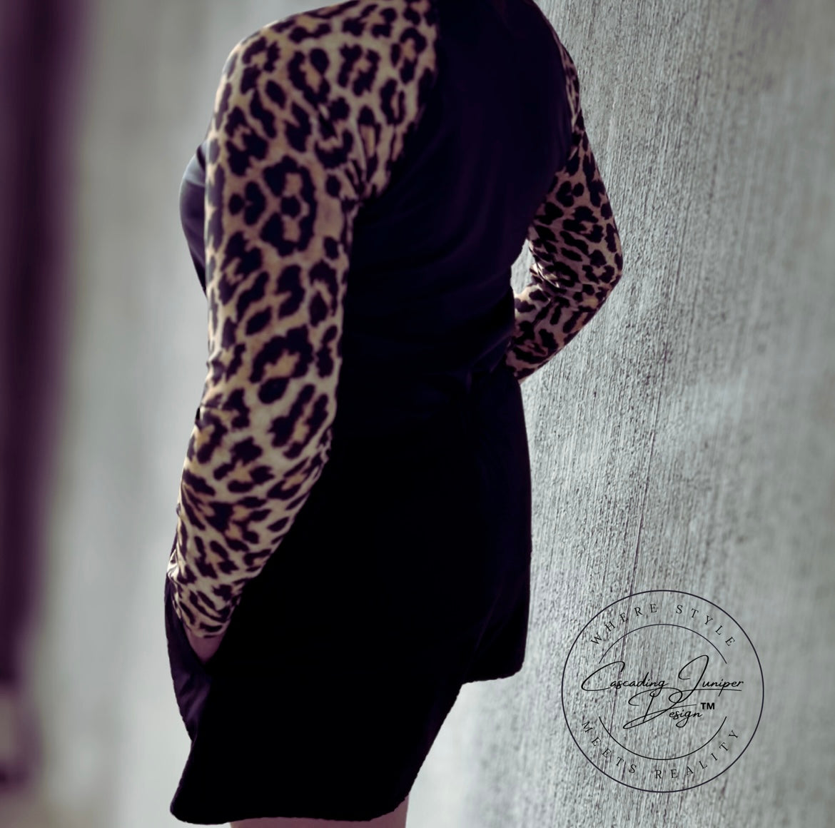 Leopard Women's Rash Guard, Ethically Made, UPF 50+