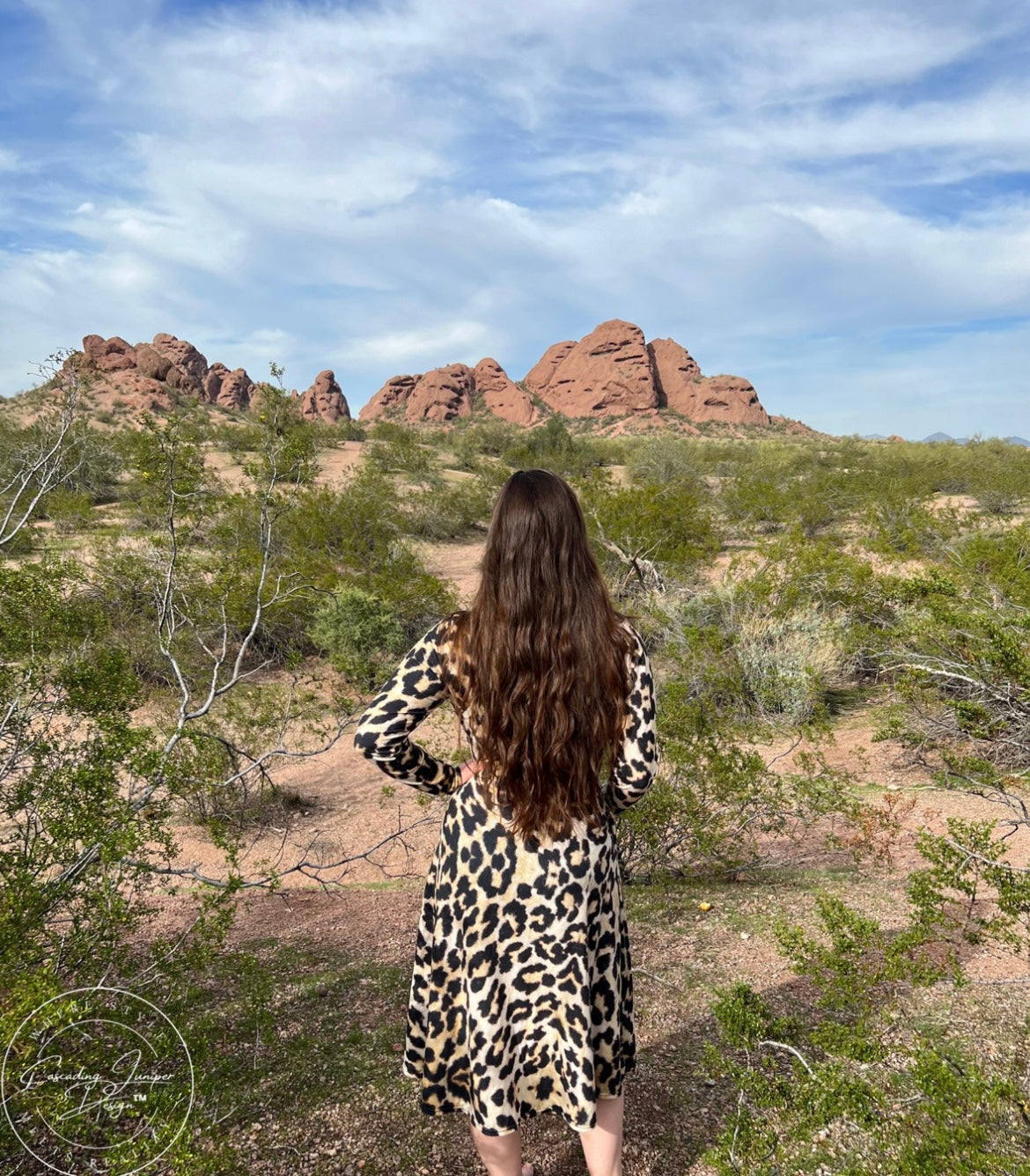 Leopard Dress, Ethically Made