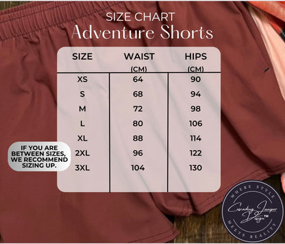 Black Women's Adventure Shorts, Ethically Made, UPF 50+